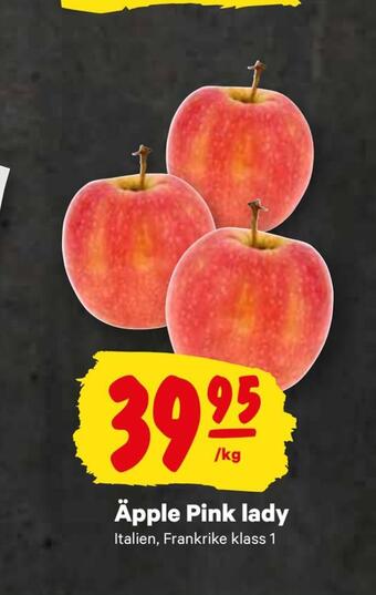 City Gross Äpple pink lady erbjuda