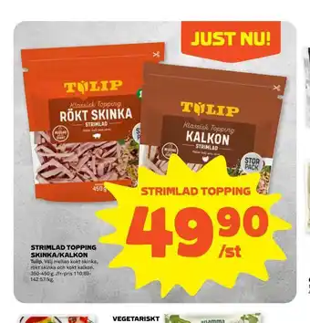 Coop Forum Strimlad topping skinka/kalkon erbjuda