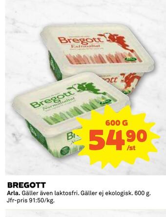 Coop Konsum Bregott erbjuda