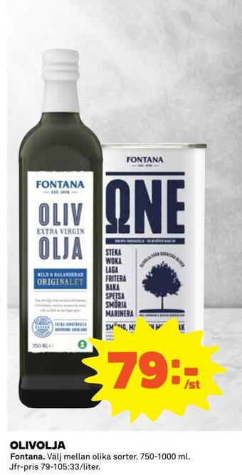 Coop Daglivs Olivolja erbjuda