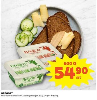 Coop Daglivs Bregott erbjuda