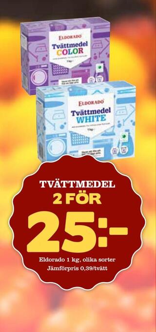Din Mat Tvättmedel erbjuda