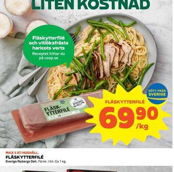 Coop Daglivs Fläskytterfilé erbjuda