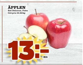 Din Mat Äpplen erbjuda