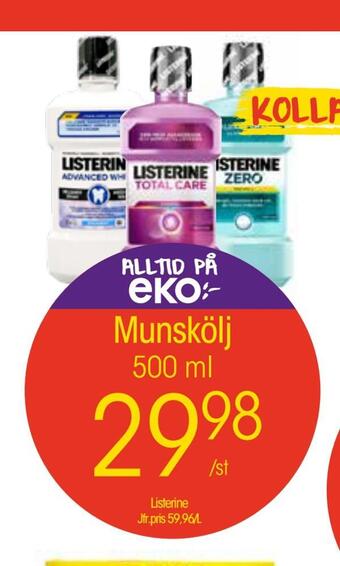 EKO Munskölj erbjuda