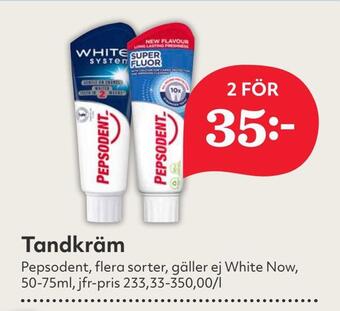 Hemköp Tandkräm erbjuda