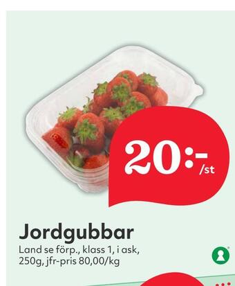 Hemköp Jordgubbar erbjuda