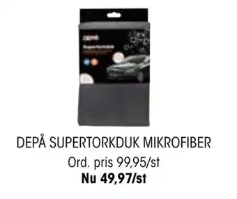 EKO Depå supertorkduk mikrofiber erbjuda