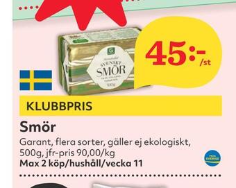 Hemköp Smör erbjuda