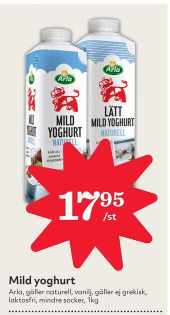 Hemköp Mild yoghurt erbjuda