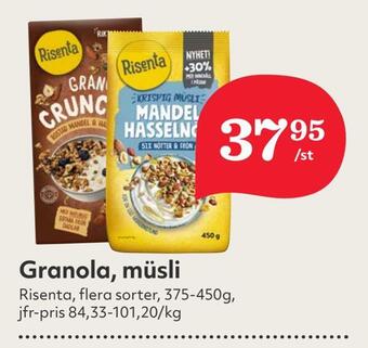 Hemköp Granola, müsli erbjuda