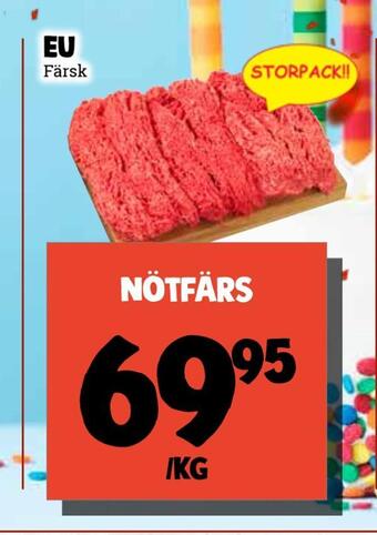 MatArket Nötfärs erbjuda