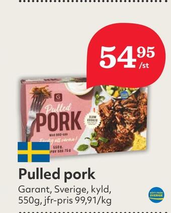 Hemköp Pulled pork erbjuda