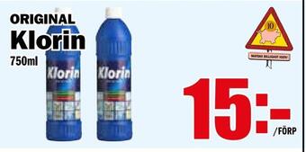 Matdax Klorin erbjuda