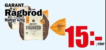 Matdax Rågbröd erbjuda