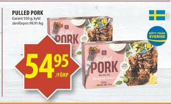 Matvärlden Tensta Pulled pork erbjuda