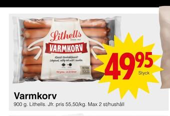 Matöppet Varmkorv erbjuda