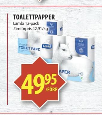 Matvärlden Tensta Toalettpapper erbjuda