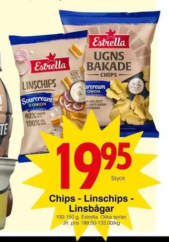 Chips - linschips - linsbågar