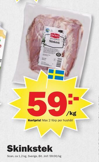 Pekås Skinkstek erbjuda