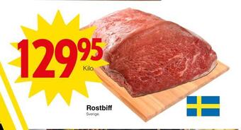 Matöppet Rostbiff erbjuda