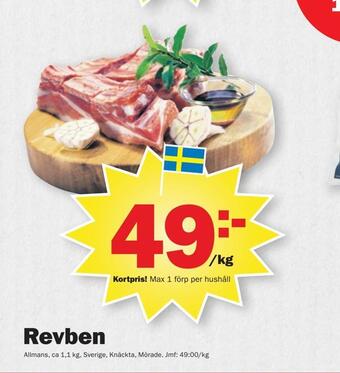Pekås Revben erbjuda