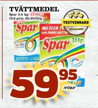 Supergrossen Tvättmedel erbjuda