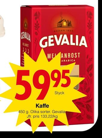 Matöppet Kaffe erbjuda
