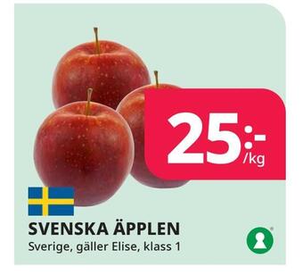 Tempo Svenska äpplen erbjuda
