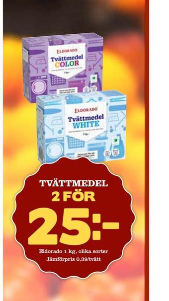 Supergrossen Tvättmedel erbjuda