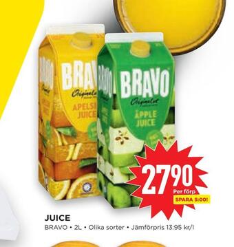 Willys Hemma Juice erbjuda