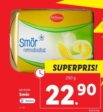 Lidl Milbona Smör erbjuda
