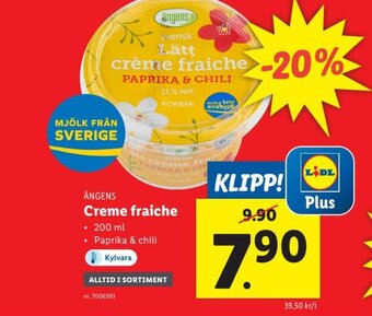 Lidl Creme Fraiche erbjuda