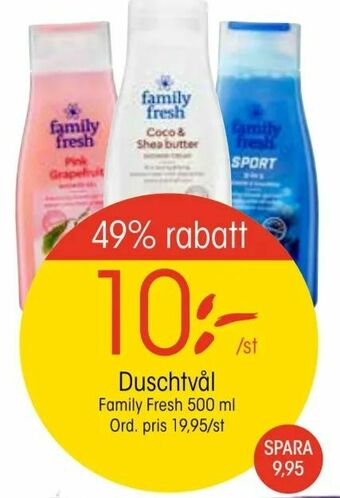 EKO Duschtvål erbjuda