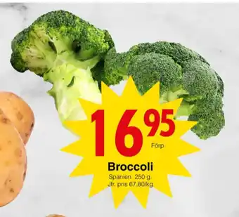 Matöppet Mamma scan broccoli erbjuda