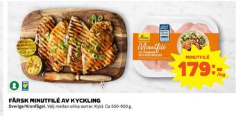 Coop Kronfågel kycklingfilé erbjuda