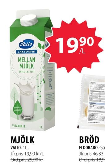 Valio mellanmjölk