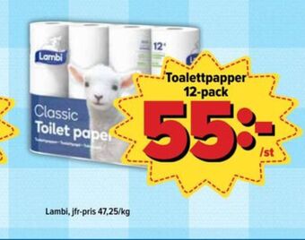 Östenssons Classic toalettpapper erbjuda
