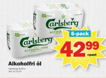 Pekås Carlsberg öl erbjuda