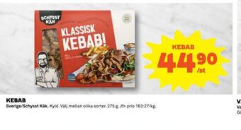 Coop Kebab erbjuda