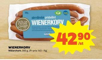 Stora Coop Wienerkorv erbjuda