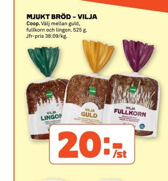 Stora Coop Mjukt bröd - vilja erbjuda