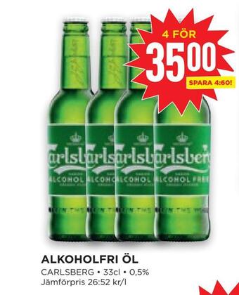 Willys Hemma Alkoholfri öl erbjuda