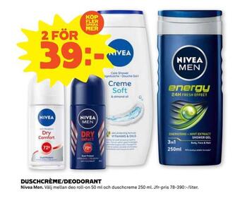 Stora Coop Duschcrème/deodorant erbjuda