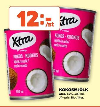 Stora Coop Kokosmjölk erbjuda