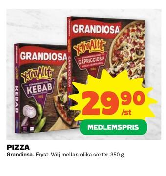 Coop Extra Pizza erbjuda