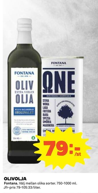 Coop Olivolja erbjuda