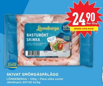 Willys Skivat smörgåspålägg erbjuda