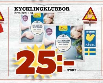 Matdax Kycklingklubbor erbjuda