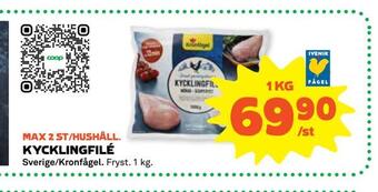 Stora Coop Kycklingfilé erbjuda